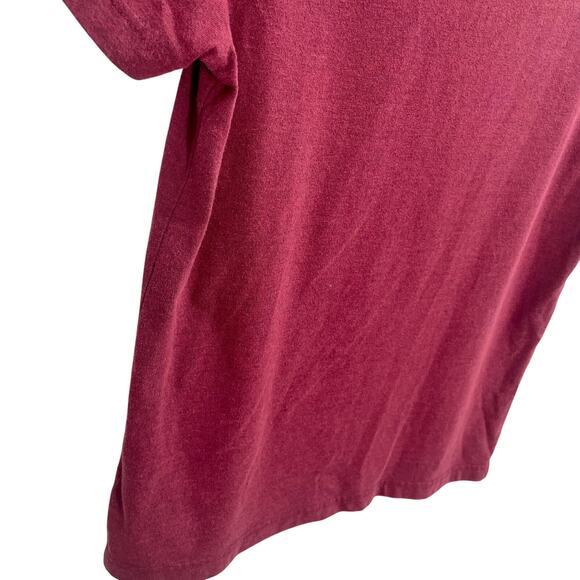 Tommy Hilfiger Men’s Vintage-Style Cotton Crewneck Stripe Graphic Red T-shirt - Picture 6 of 8